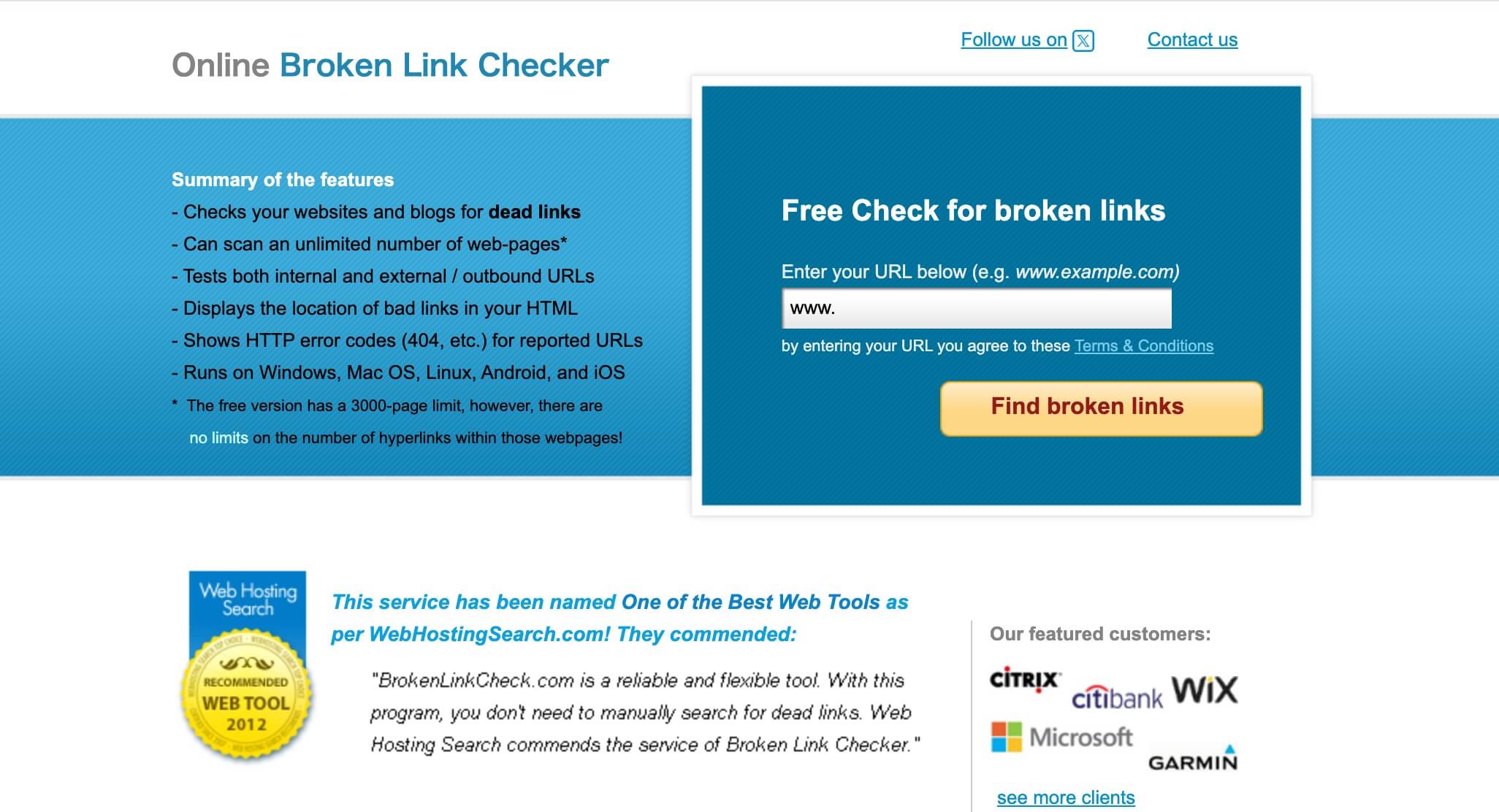 Broken Link Checker
