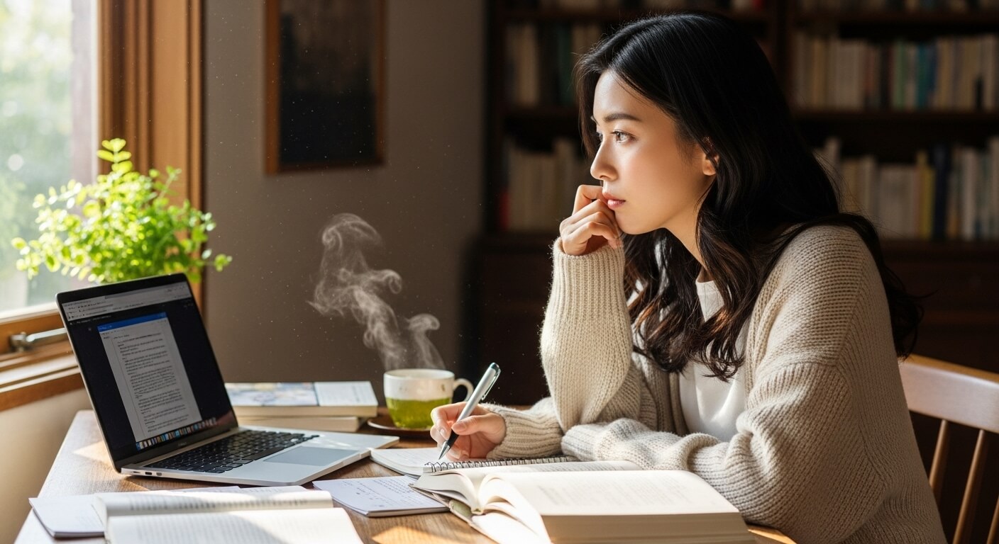 寄稿する記事の内容を考える